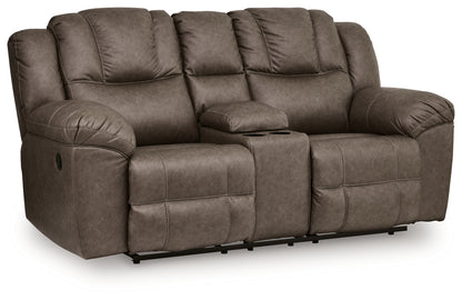 Knoxlee DBL Rec Loveseat w/Console