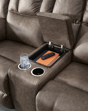 Knoxlee DBL Rec Loveseat w/Console