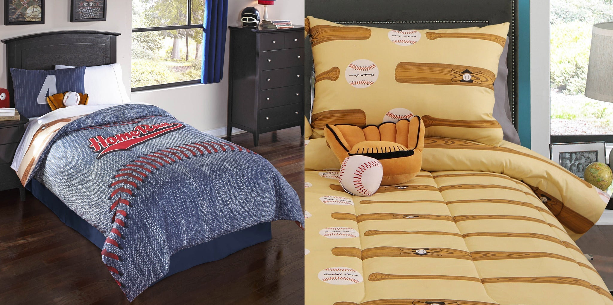 Home Run Twin Comforter Set CAT Kid C (5 Pc)