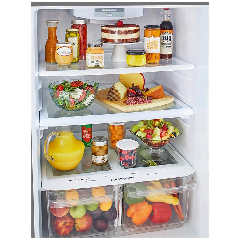 LG 30-inch, 20.2 cu.ft. Freestanding Top Freezer Refrigerator with Multi-Air Flow™ System LTCS20030S IMAGE 4