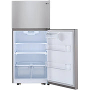  LG 30-inch, 20.2 cu.ft. Freestanding Top Freezer Refrigerator with Multi-Air Flow™ System LTCS20030S IMAGE 5