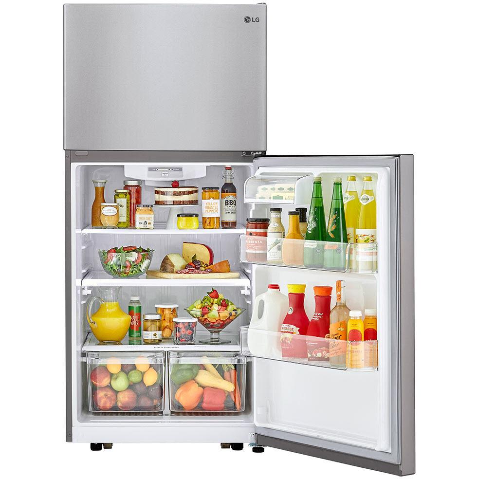 LG 30-inch, 20.2 cu.ft. Freestanding Top Freezer Refrigerator with Multi-Air Flow™ System LTCS20030S IMAGE 6