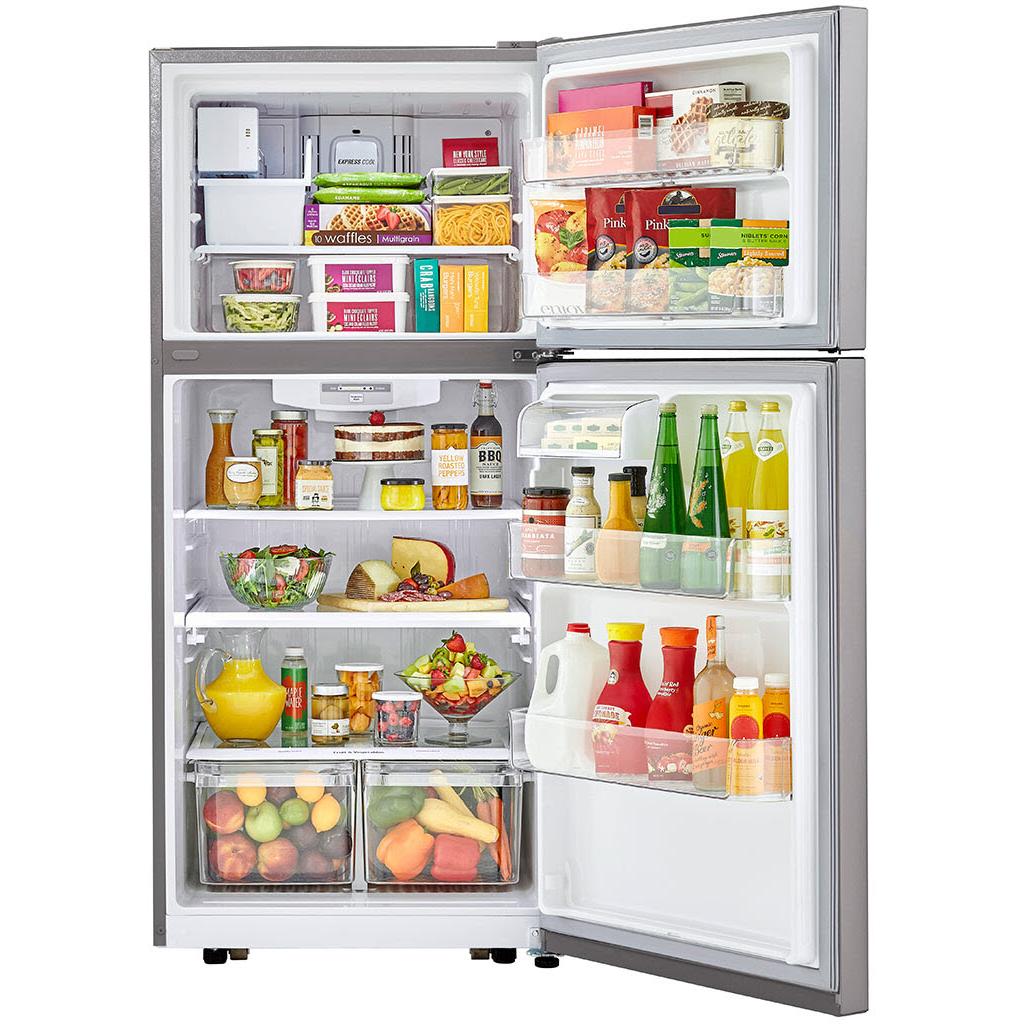 LG 30-inch, 20.2 cu.ft. Freestanding Top Freezer Refrigerator with Multi-Air Flow™ System LTCS20030S IMAGE 8