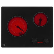 GE 21-inch Electric Radiant Cooktop JP3021DPBB IMAGE 2