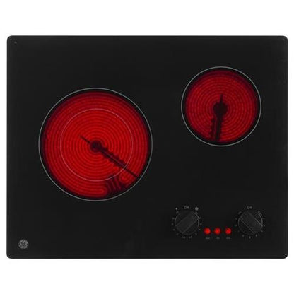 GE 21-inch Electric Radiant Cooktop JP3021DPBB IMAGE 2