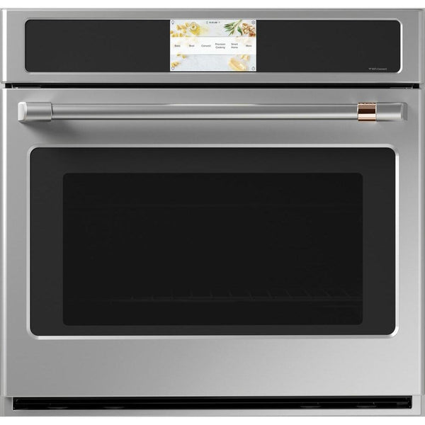 Café 30-inch, 5 cu.ft. Built-in Single Wall Oven with Wi-Fi Connect CTS90DP2NS1