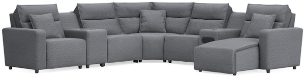 Modmax II 7-Piece Power Reclining Sectional with Chaise