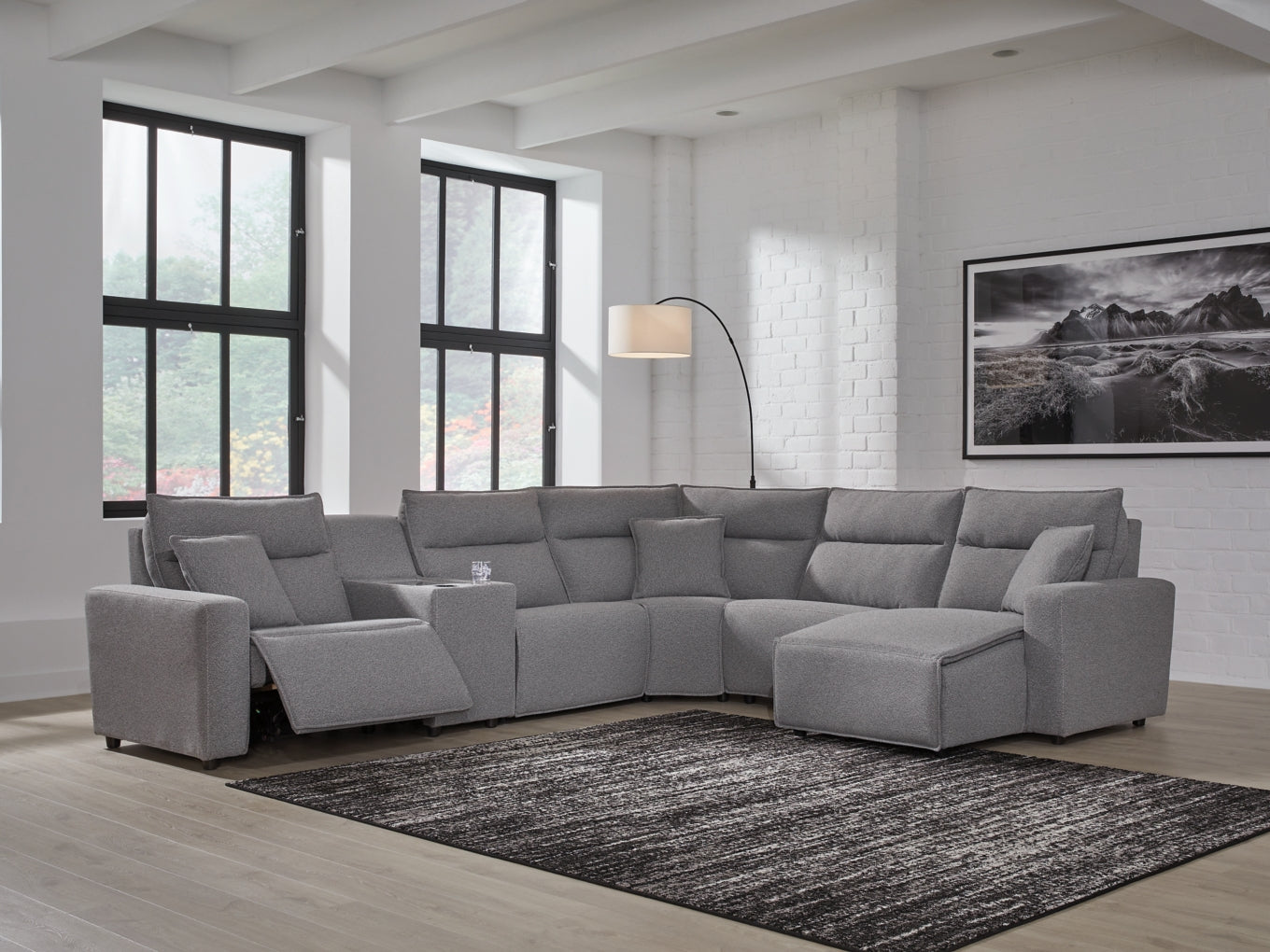 Modmax II 6-Piece Power Reclining Sectional with Chaise
