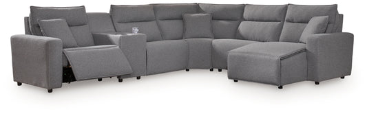 Modmax II 6-Piece Power Reclining Sectional with Chaise
