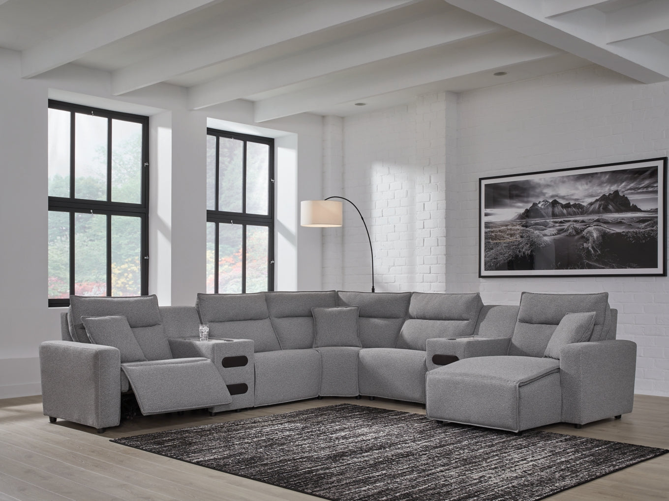 Modmax II 7-Piece Power Reclining Sectional with Chaise