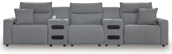Modmax II 5-Piece Reclining Sectional with Audio Consoles