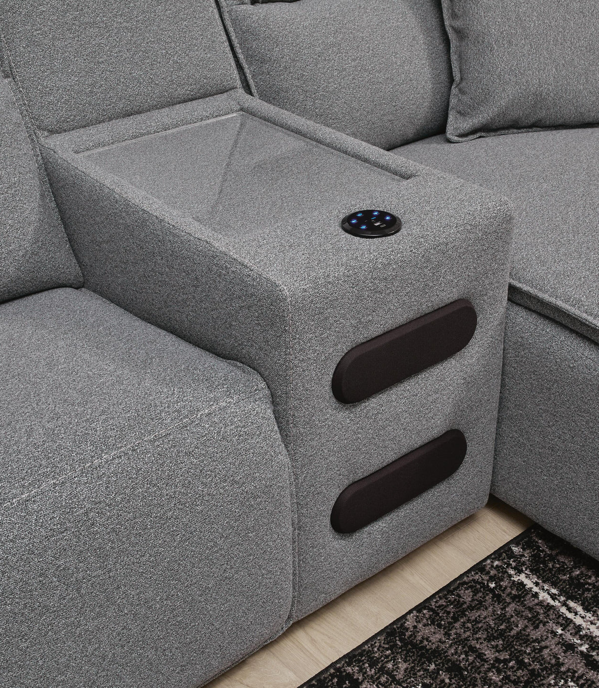 Modmax II 5-Piece Power Reclining Sectional with Chaise