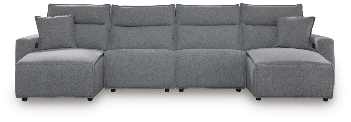 Modmax II 4-Piece Reclining Sectional with Double Chaise