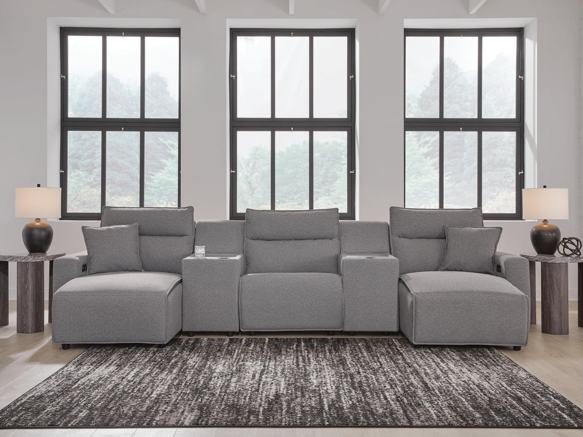 Modmax II 5-Piece Power Reclining Sectional with Chaise