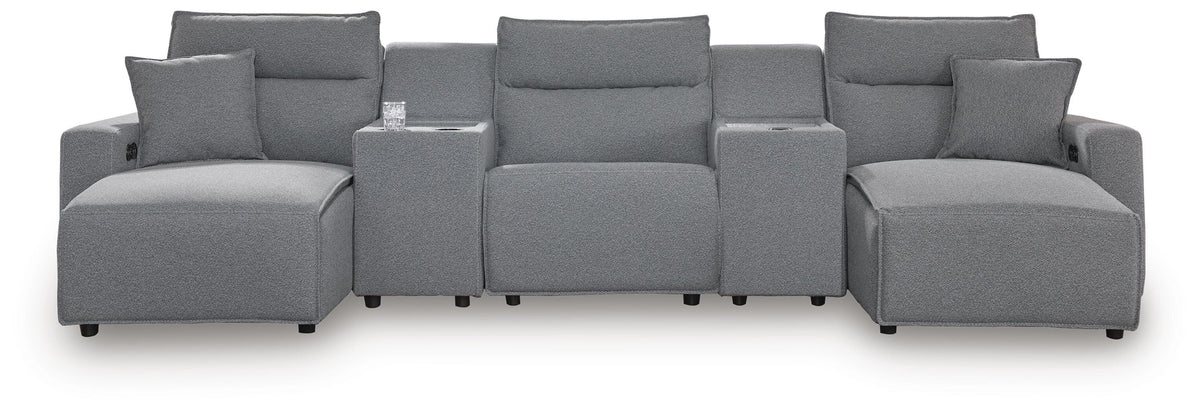 Modmax II 5-Piece Power Reclining Sectional with Chaise