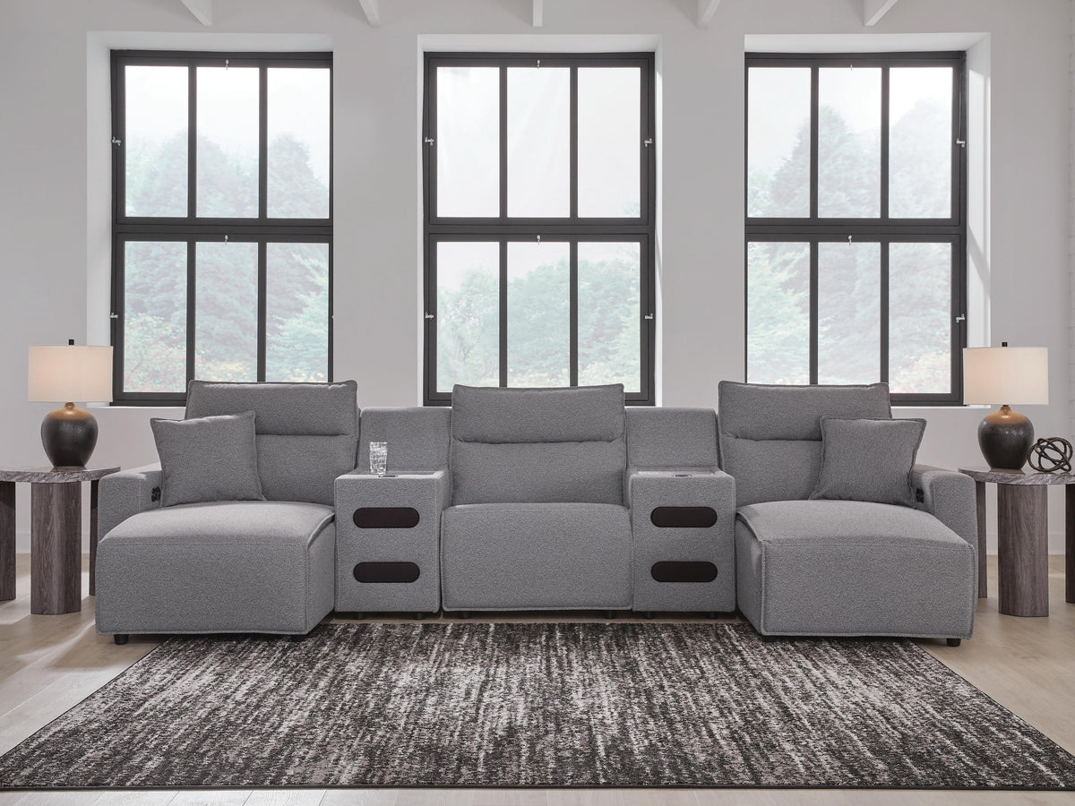 Modmax II 5-Piece Power Reclining Sectional with Chaise