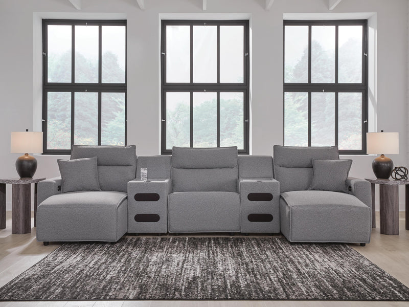 Modmax II 5-Piece Power Reclining Sectional with Chaise