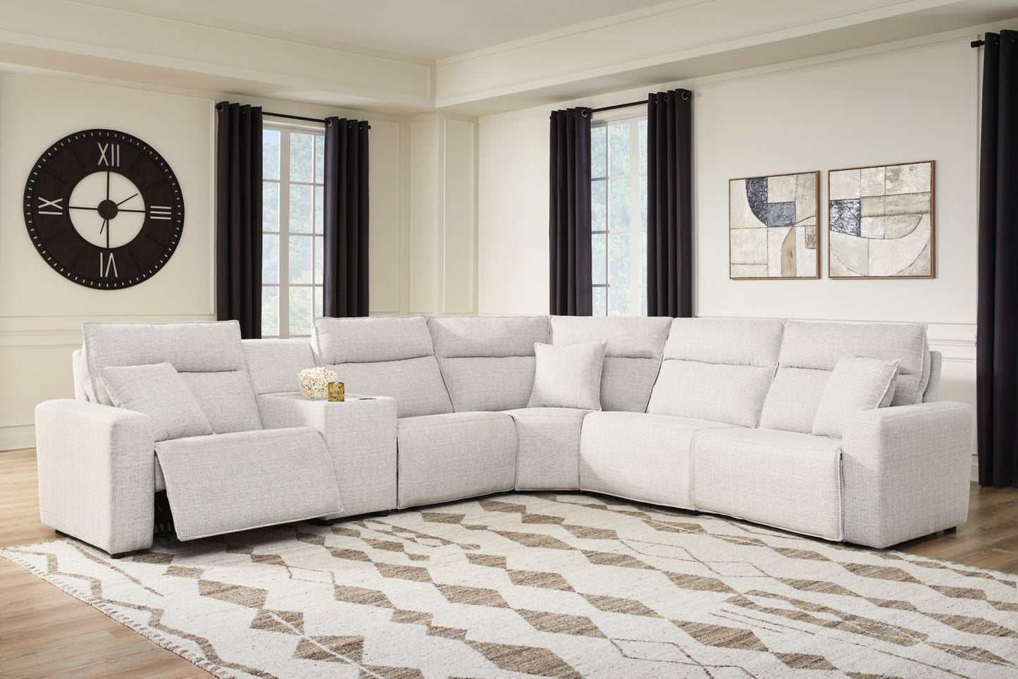 Modmax II 6-Piece Reclining Sectional with Console