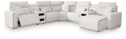 Modmax II 7-Piece Power Reclining Sectional with Chaise and Audio Consoles