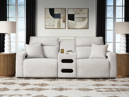 Modmax II 3-Piece Power Reclining Sectional with Audio Console