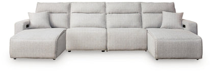 Modmax II 4-Piece Reclining Sectional with Double Chaise
