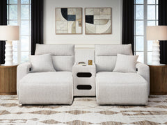 Modmax II 3-Piece Power Reclining Sectional with Chaise and Audio Console