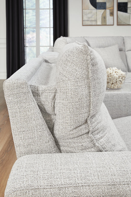 Modmax II 6-Piece Reclining Sectional with Chaise and Audio Console