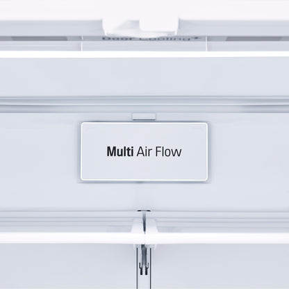  LG 36-inch, 29 cu.ft. Freestanding French 3-Door Refrigerator with Multi-Air Flow™ Technology LRFWS2906S IMAGE 17
