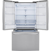  LG 36-inch, 29 cu.ft. Freestanding French 3-Door Refrigerator with Multi-Air Flow™ Technology LRFWS2906S IMAGE 3