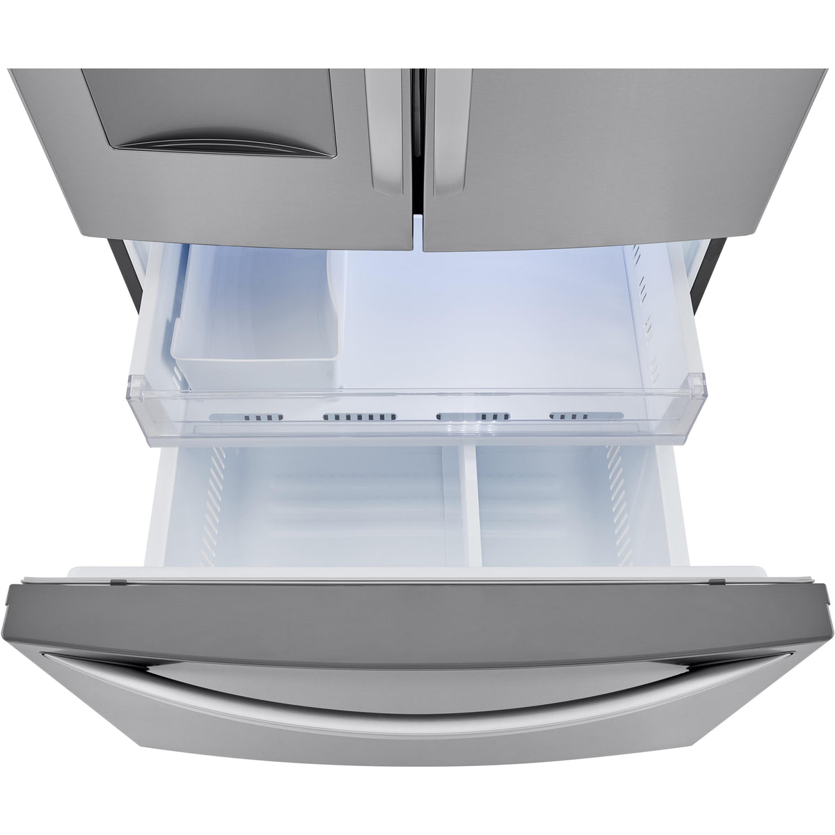  LG 36-inch, 29 cu.ft. Freestanding French 3-Door Refrigerator with Multi-Air Flow™ Technology LRFWS2906S IMAGE 5