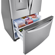  LG 36-inch, 29 cu.ft. Freestanding French 3-Door Refrigerator with Multi-Air Flow™ Technology LRFWS2906S IMAGE 8
