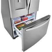  LG 36-inch, 29 cu.ft. Freestanding French 3-Door Refrigerator with Multi-Air Flow™ Technology LRFWS2906S IMAGE 9
