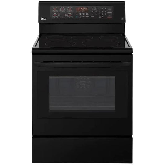  LG 30-inch Freestanding Electric Range with EasyClean® + Self Clean LRE3194SB IMAGE 1