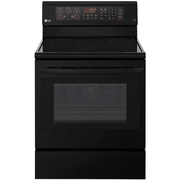 LG 30-inch Freestanding Electric Range with EasyClean® + Self Clean LRE3194SB