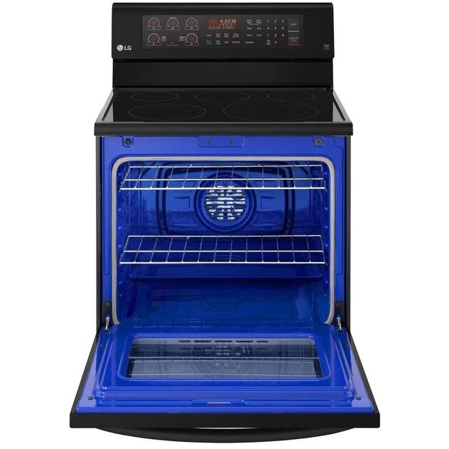  LG 30-inch Freestanding Electric Range with EasyClean® + Self Clean LRE3194SB IMAGE 2