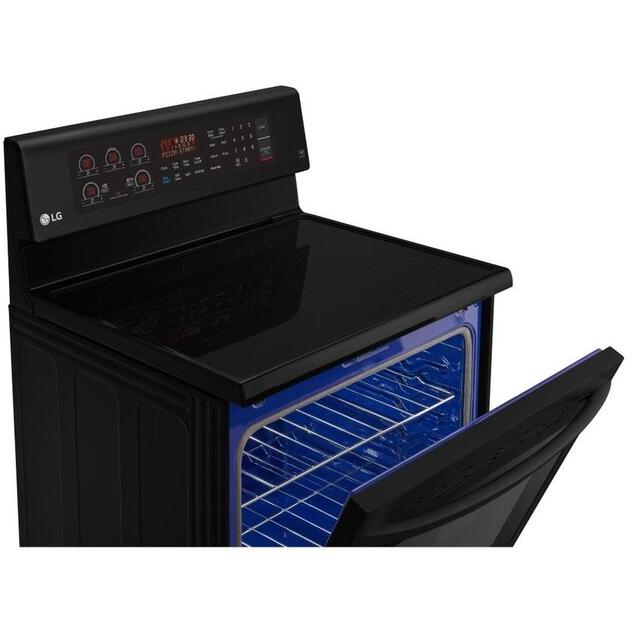  LG 30-inch Freestanding Electric Range with EasyClean® + Self Clean LRE3194SB IMAGE 5