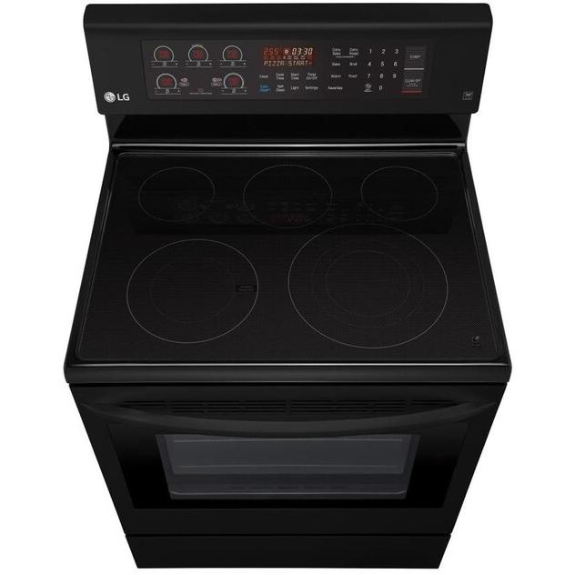  LG 30-inch Freestanding Electric Range with EasyClean® + Self Clean LRE3194SB IMAGE 7