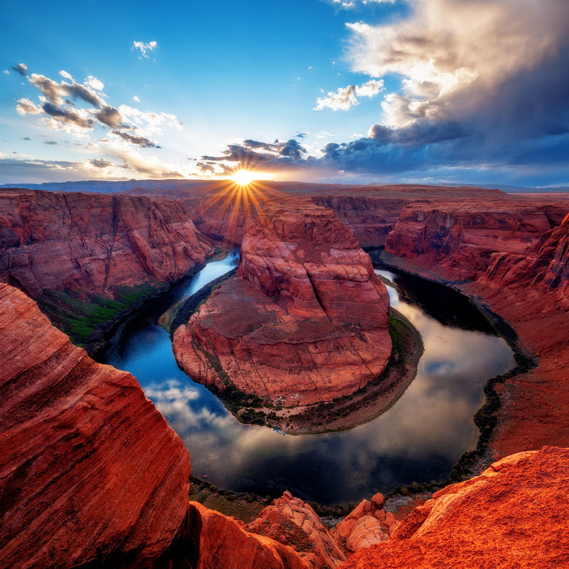 ''Horseshoe Bend'' Tempered Glass