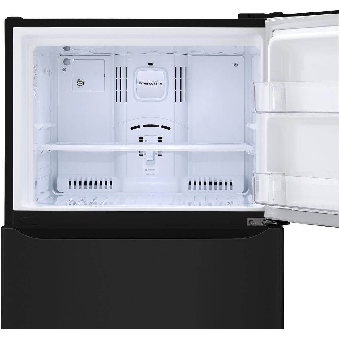 LG 30-inch, 20.2 cu.ft. Freestanding Top Freezer Refrigerator with Smart Diagnosis™ LTCS20020B IMAGE 9