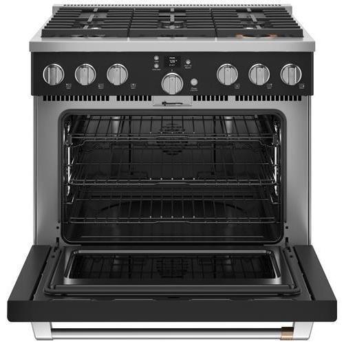  Café 36-inch Freestanding Dual-Fuel Range with 6 Burners C2Y366P3TD1 IMAGE 2