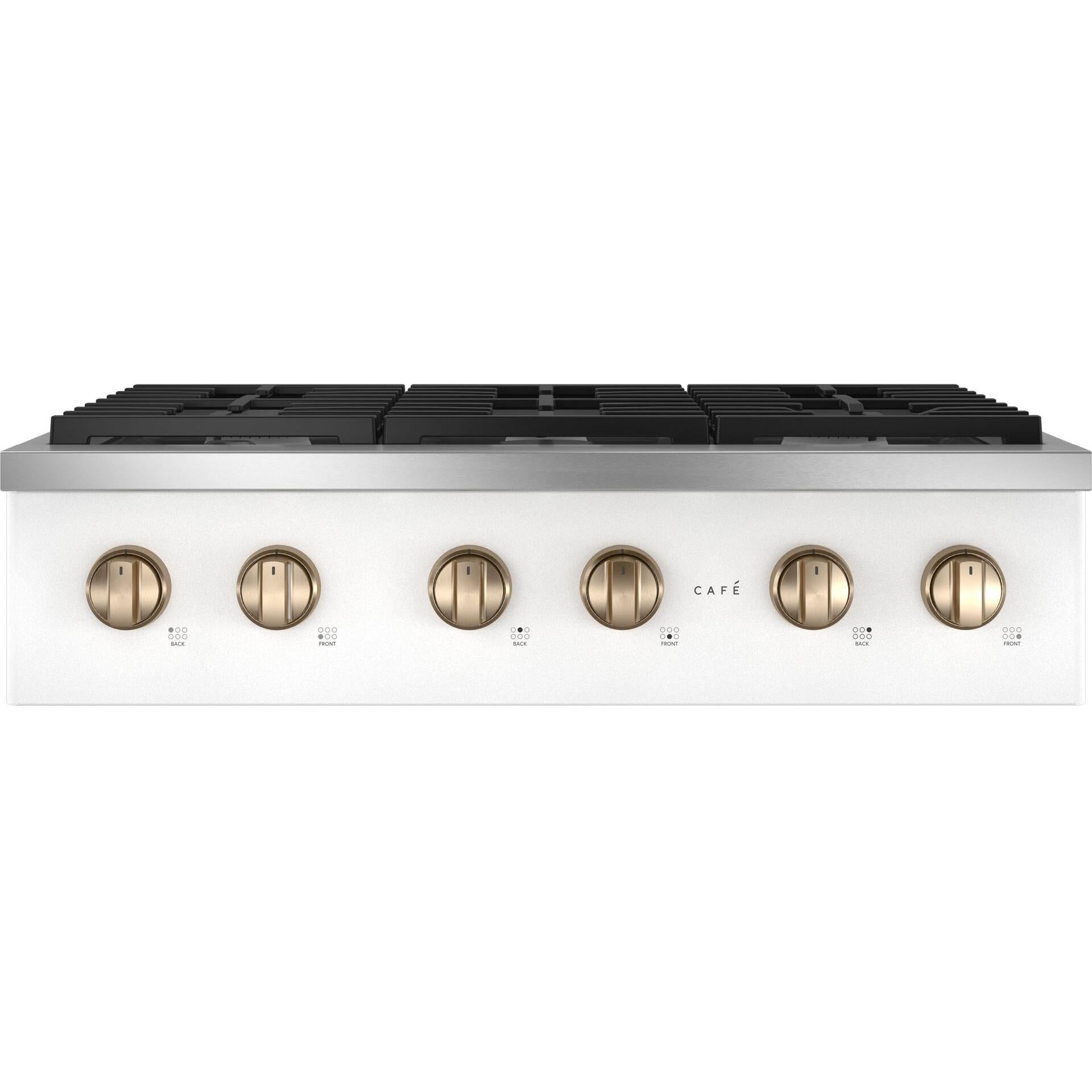  Café 36-inch Built-in Gas Rangetop with 6 Burners CGU366P4TW2 IMAGE 1