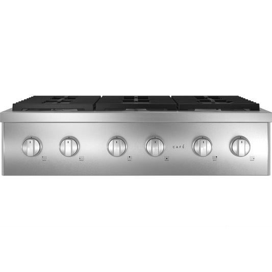  Café 36-inch Built-in Gas Rangetop with 6 Burners CGU366P2TS1 IMAGE 1
