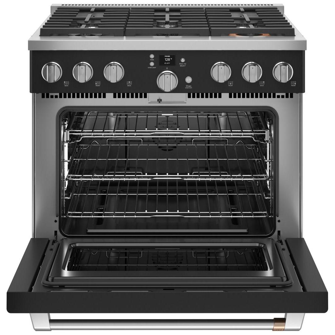  Café 36-inch Freestanding Gas Range with WI-FI Connect CGY366P3TD1 IMAGE 2