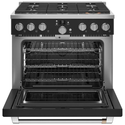  Café 36-inch Freestanding Gas Range with WI-FI Connect CGY366P3TD1 IMAGE 2