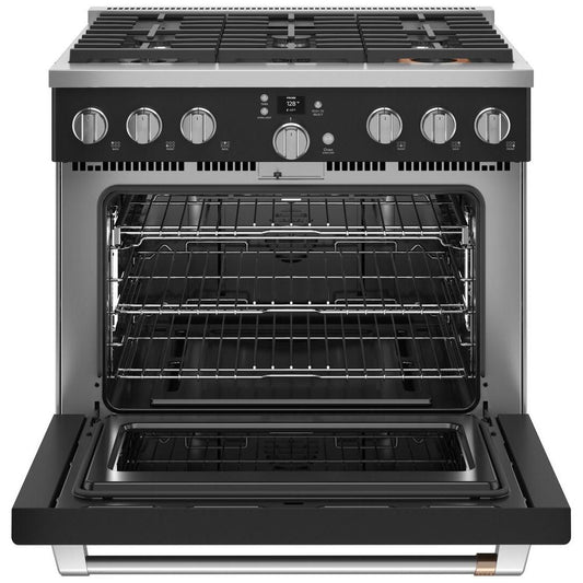  Café 36-inch Freestanding Gas Range with WI-FI Connect CGY366P3TD1 IMAGE 2