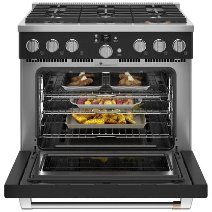  Café 36-inch Freestanding Gas Range with WI-FI Connect CGY366P3TD1 IMAGE 3