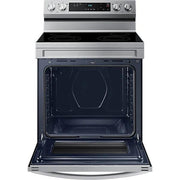  Samsung 30-inch Freestanding Electric Range with WI-FI NE63A6111SS/AA IMAGE 3