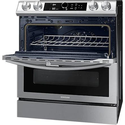 Samsung 30-inch Slide-in Electric Induction Range with WI-FI Connect NE63T8951SS/AA IMAGE 12