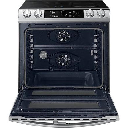 Samsung 30-inch Slide-in Electric Induction Range with WI-FI Connect NE63T8951SS/AA IMAGE 6
