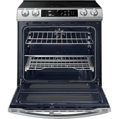 Samsung 30-inch Slide-in Electric Induction Range with WI-FI Connect NE63T8951SS/AA IMAGE 7